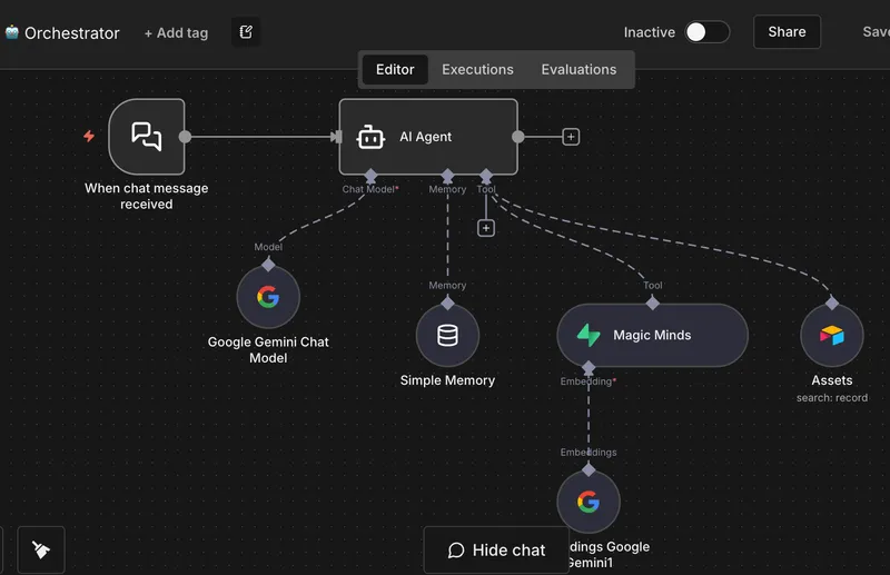 Orchestrator Workflow